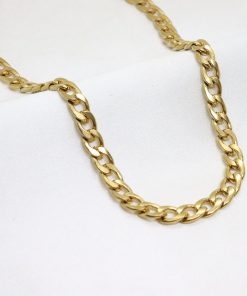 Ατσάλινη χρυσή αλυσίδα