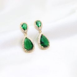 Golden Emerald Drops