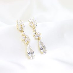 Golden Blossom Teardrops