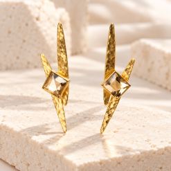 Aurelia – Χειροποίητα Σκουλαρίκια με Swarovski
