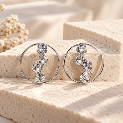 Celestia – Χειροποίητα Σκουλαρίκια με Swarovski