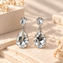Éclat Crystal – Χειροποίητα Σκουλαρίκια με Swarovski